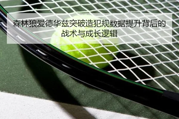 森林狼爱德华兹突破造犯规数据提升背后的战术与成长逻辑